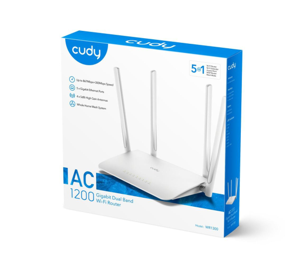 Cudy WR1300 (1200Mb/s a/b/g/n/ac) - 1110333 - zdjęcie 2